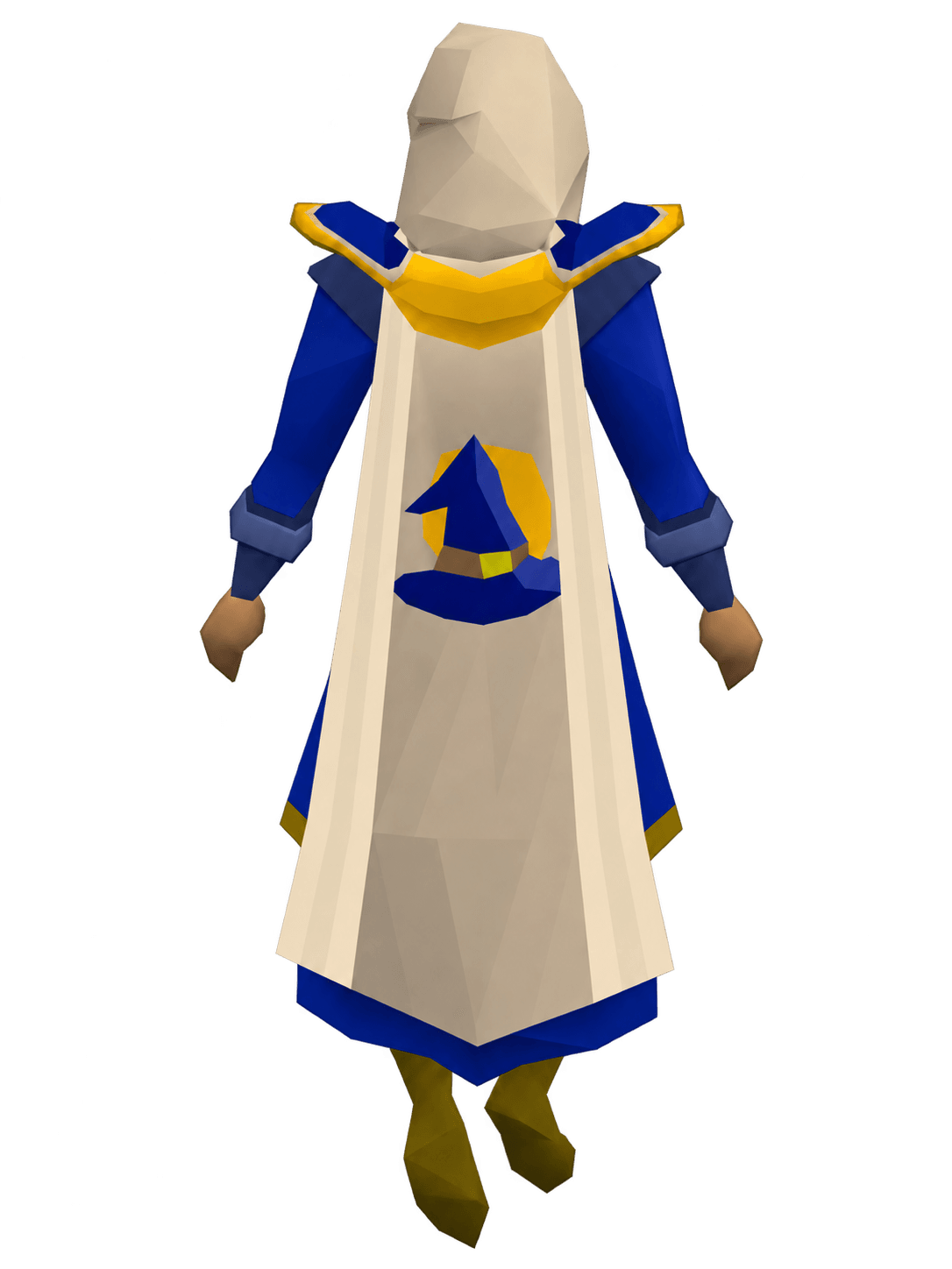 Mage in a Magic skillcape, back to camera